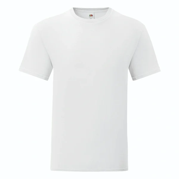 חולצת גברים קצרה בצבע לבן - קדימה