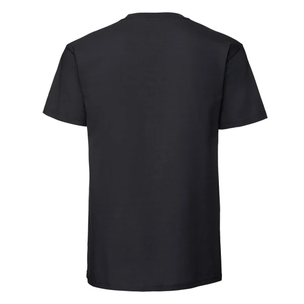 חולצת טי קצרה בצבע שחור לגברים Fruit X Outdoor Revolution - back