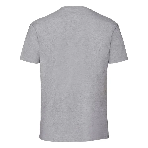 חולצת טי קצרה בצבע אפור לגברים Fruit X Outdoor Revolution - back