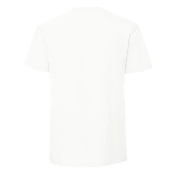 חולצת טי קצרה בצבע לבן לגברים Fruit X Outdoor Revolution - design for your adventures - back